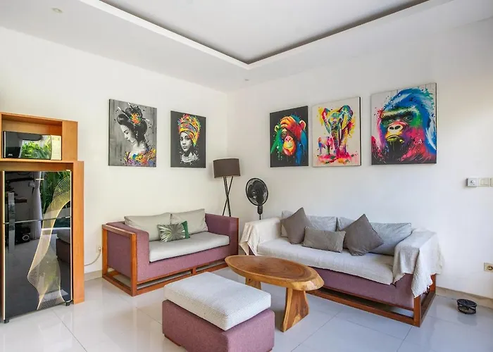 Villa Bali Blue Ii - Two-bedroom Tropical Garden Pool Walking Distance From
