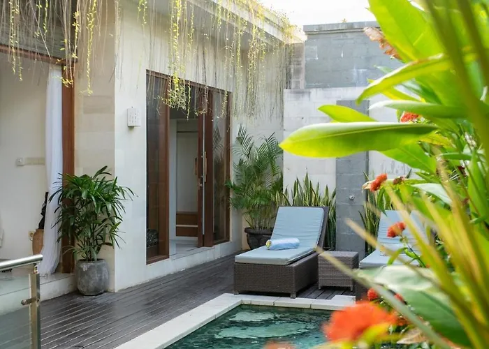 Villa Bali Blue Ii - Two-bedroom Tropical Garden Pool Walking Distance From Seminyak (Bali)