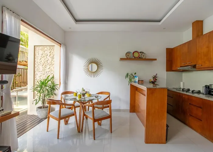Bali Blue Ii - Two-bedroom Tropical Garden Pool Walking Distance From Villa *