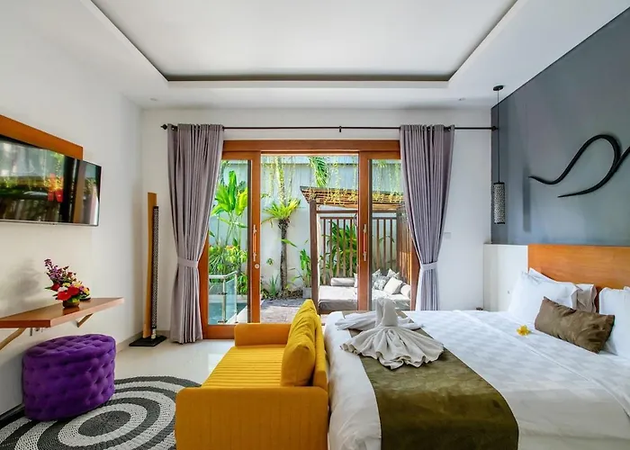 Bali Blue Ii - Two-bedroom Tropical Garden Pool Walking Distance From Villa Seminyak (Bali)