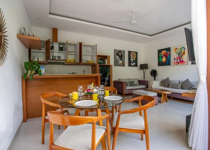 Villa Bali Blue Ii - Two-bedroom Tropical Garden Pool Walking Distance From