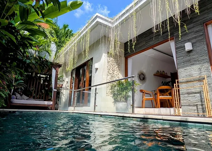 Villa Bali Blue Ii - Two-bedroom Tropical Garden Pool Walking Distance From Seminyak (Bali)