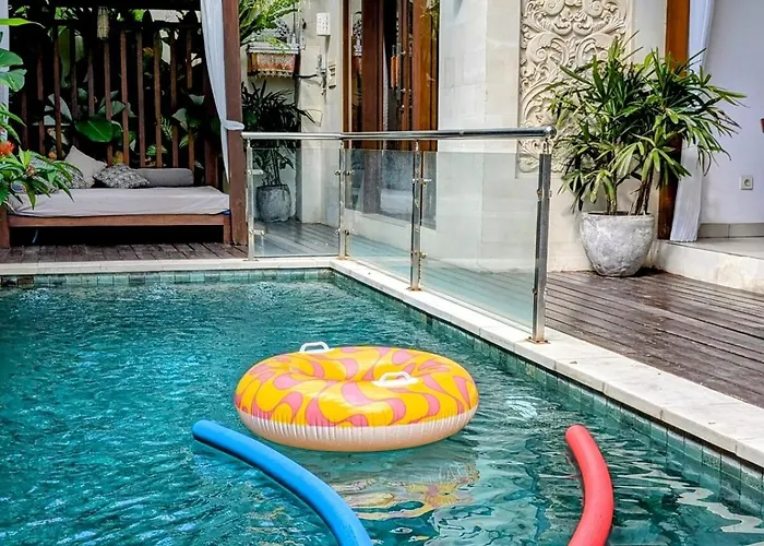 Villa Bali Blue Ii - Two-bedroom Tropical Garden Pool Walking Distance From